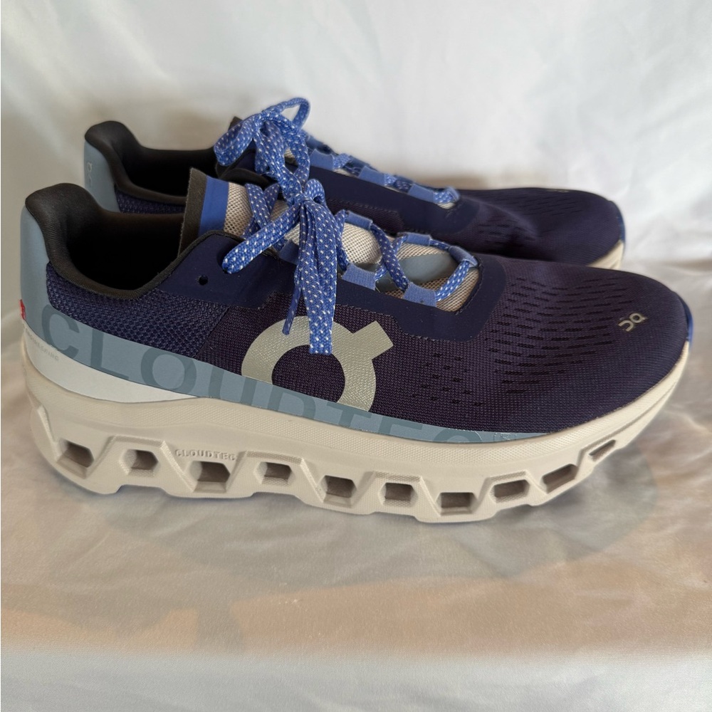 Women’s On Cloud - Cloud Monster Running Shoes- Blue- Size 10- EUC